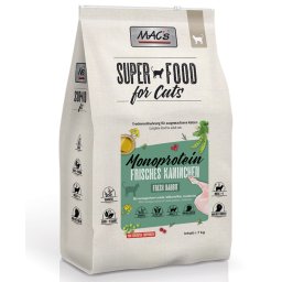 2x7kg coelho Superfood Adult monoproteica MAC's ração gatos