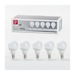 CONJUNTO 5x Lâmpadas LED E14/5,5W/230V 2700K - Paulmann 28783