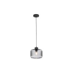 Paul Neuhaus 2005-25 - Candeeiro suspenso BOLETUS 1xE27/10W/230V diâmetro 23,5 cm cinzento
