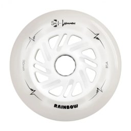 LUMINOUS Inline Led Wheels Rainbow - 110mm/85A 3-Pack