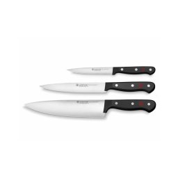 Wüsthof - Conjunto de 3 facas de cozinha GOURMET, preto