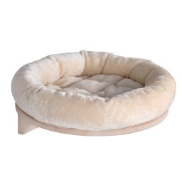 Natural Paradise Cama de parede Dahlia em creme para gatos