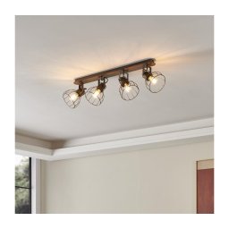 Eglo 98137 - Luminária de teto SAMBATELLO 4xE27/40W/230V