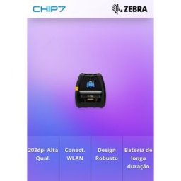 Impressora WLAN Zebra ZQ630d Plus 203dpi (ZQ63-AUWAE14-00)
