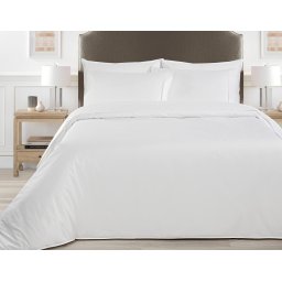 1000 Fios - Jogo de saco P/ Edredão - Tecido 100% algodão cetim branco: 1 saco P/ Edredão 280x240 cm + (2) fronhas 50x70 cm