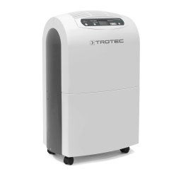 Trotec Desumidificador para casa, 30 l/dia, até 90 m², secagem da roupa – TTK 100 E