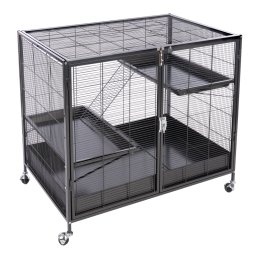 TIAKI Étagère Gaiola para animais de pequeno porte gaiola principal 93,5x63x84cm animais de pequeno porte