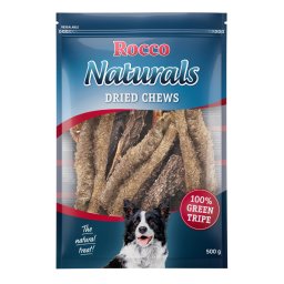 500g tripa de vaca Rocco Green snacks para cães