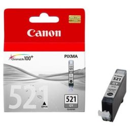 Tinteiro Canon 521 Cinzento 9ml (2937B001, CLI521GY)