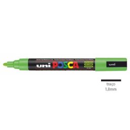 Marcador Uniball Posca PC5M 1,8mm Verde Maça