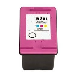 Tinteiro Compatível para HP 62XL Cor C2P07A