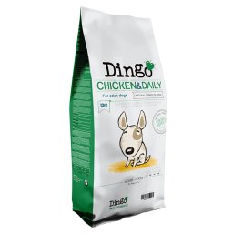 2x12kg frango Chicken & Daily Dingo ração para cães