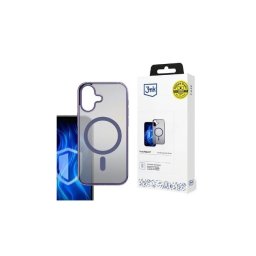 Capa Iphone 16 3MK Frosty Magcase Silicone Roxo