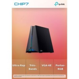 Tp-Link AXE5400 Tri-Band Wi-Fi 6E Gaming Router» válido até nova comunicação