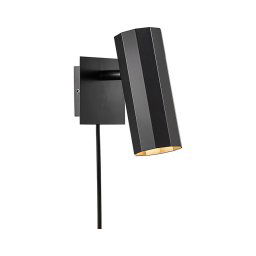 Nordlux - Foco de parede ALANIS 1xGU10/15W/230V preto