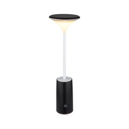 Globo 21020B - Candeeiro de mesa LED com regulação QUIRIN LED/1,2W/3,7V 3000K preto