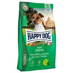 2x4kg Mini India Sensible Happy Dog ração cães