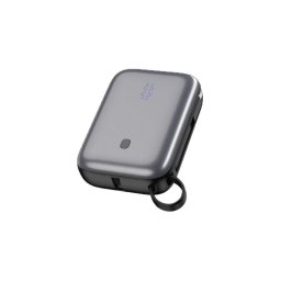 Power Bank 10000 mAh 20W PD s USB-C kabelem 1m, černá