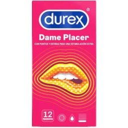 Durex Dame Placer x12 Preservativos