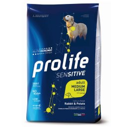 10 kg Sensitive Coelho & Batata Prolife ração para cães