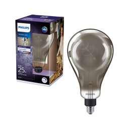 Lâmpada fosca LED SMOKY VINTAGE Philips A160 E27/6,5W/230V 4000K