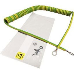 Treston Conjunto de ligação à terra, para a mesa de trabalho Quick Edge, cinzento claro