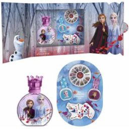 Cartoon Air-Val Frozen II EDT 100 ml + Kit Manicure