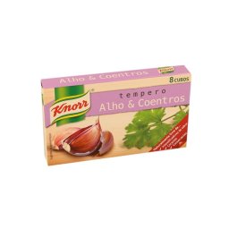 Caldos Alhos e Coentros Knorr - 8 unidades