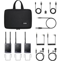 GODOX Kit de Microfone sem Fio WMicS1 Pro Kit 2