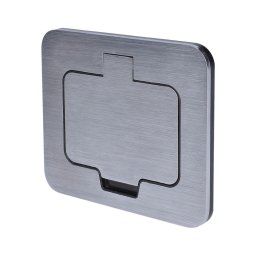 Solight 5B322 - Tomada de chão de embutir para exterior IP55 angular