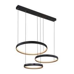 Globo 67193-55H- Candeeiro suspenso LED com regulação HALLI LED/55W/230V 2700-6500K + CR