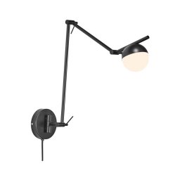 Nordlux - Candeeiro de parede CONTINA 1xG9/5W/230V preto