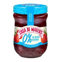 Compota Casa de Mateus Morango 0% Açucares - 280g