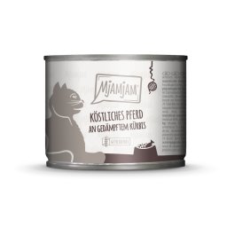 6x200g cavalo com abóbora MjAMjAM comida húmida para gatos