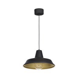 Candeeiro suspenso CLASS 1xE27/15W/230V preto
