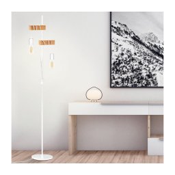 Eglo 33167 - Luminária de piso TOWNSHEND 2xE27/10W/230V