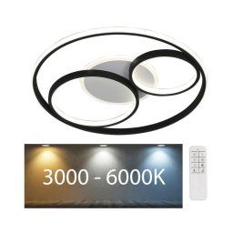 Rabalux - Iluminação de teto LED com regulação LED/50W/230V 3000-6000K + CR