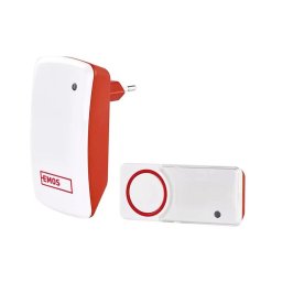 Campainha sem fios de tomada 230V IP44