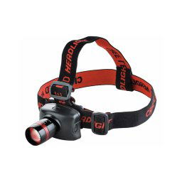 Extol - Lanterna de cabeça LED LED/3W/3xAAA preto/vermelho