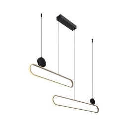 Rabalux 72268 - Candeeiro suspenso LED CIRCADO 2xLED/24W/230V 3000K