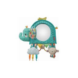 Infantino - Brinquedo suspenso com atividades e espelho elefante