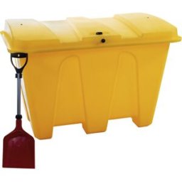 eurokraft basic Recipiente para material a granel, capacidade 500 l, amarelo