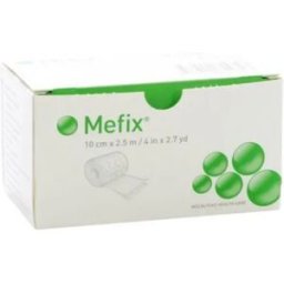 Molnlycke Mefix Auto-Adesivo Tecido 2,5m x 10cm