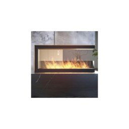 InFire - Lareira de canto BIO 120x50 cm 3kW bifacial