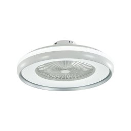 Iluminação de teto LED com uma ventoinha LED/45W/230V 3000/4000/6500K cinzento