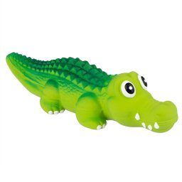 Crocodilo Crocodylus brinquedo de látex para cães 20x6x5cm