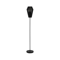 Eglo 97797 - Candeeiro de pé PALMONES 1xE27/60W/230V