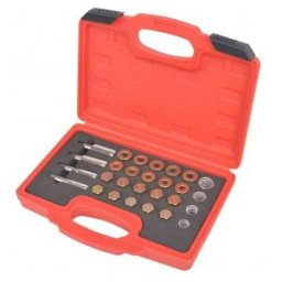 Vidaxl Tapão De Drenagem De óleo Tapão De Sumidouro Kit De Reparação