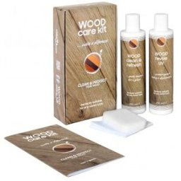 Vidaxl Kit De Cuidado De Madeira Care Kit 2x250 Ml
