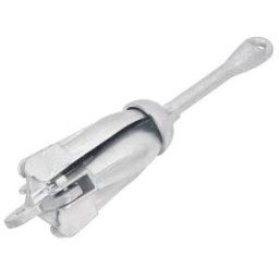 Vidaxl Ancla Dobrável De Ferro Maleável Prateado 4 Kg